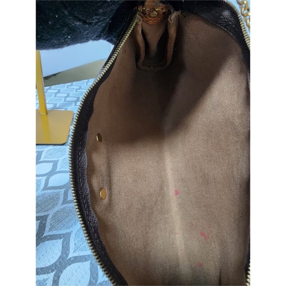 Authentic LOUIS VUITTON Monogram Canvas Eva Clutch/ Crossbody Bag Brown - Picture 10 of 16